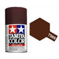Linoleum Deck Brown Gloss 100ml Spray Can - Tamiya TS-69