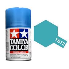Clear Blue 100ml Spray Can - Tamiya TS-72