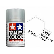 Clear Semi-Gloss 100ml Spray Paint - Tamiya TS-79