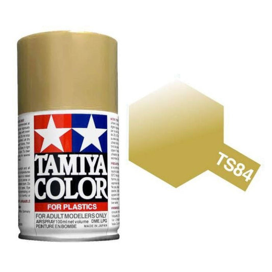 Metallic Gold Gloss 100ml Spray Can - Tamiya TS-84