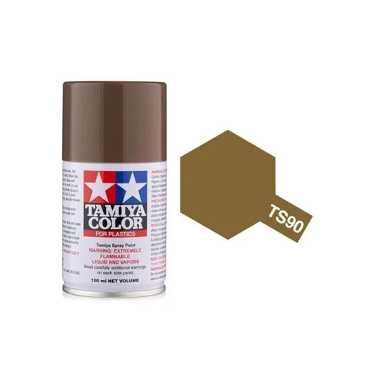 Brown (JGSDF) Gloss 100ml Spray Can - Tamiya TS-90