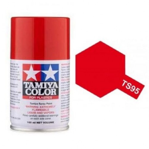 Pure Metallic Red Gloss 100ml Spray Can - Tamiya TS-95