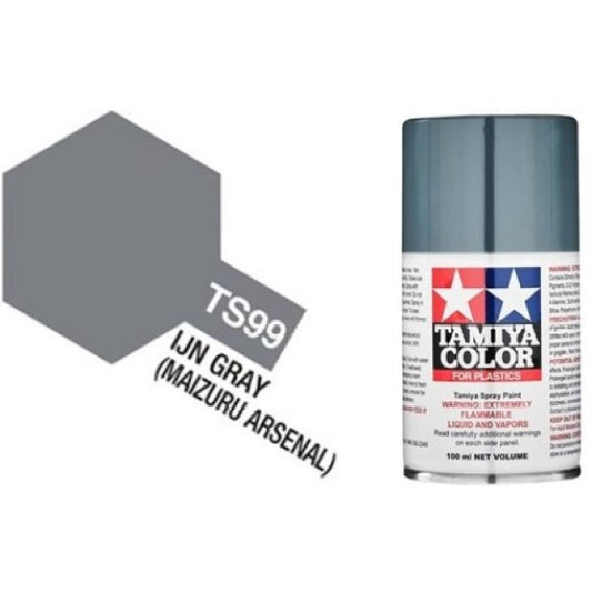 Japanese Navy Gray Gloss 100ml Spray Can - Tamiya TS-99