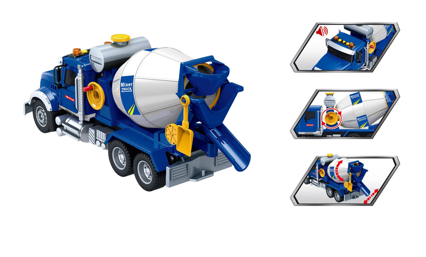 Mixer Truck (41cm) Toy Star TS666-52P
