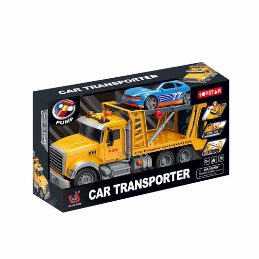Transporter Truck & Car (38cm) Toy Star TS666-56P
