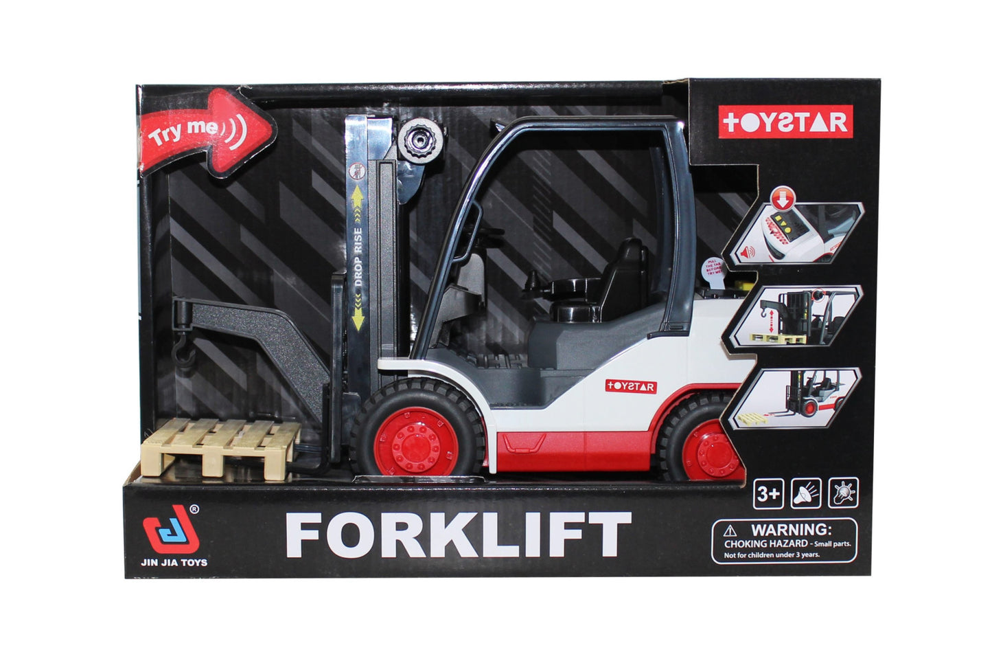 Forklift (34cm) Toy Star TS666-61P