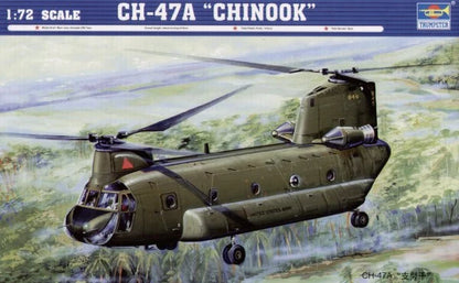 CH-47A Chinook Medium-Lift Helicopter - 1/72 Scale - Trumpeter - TRU01621