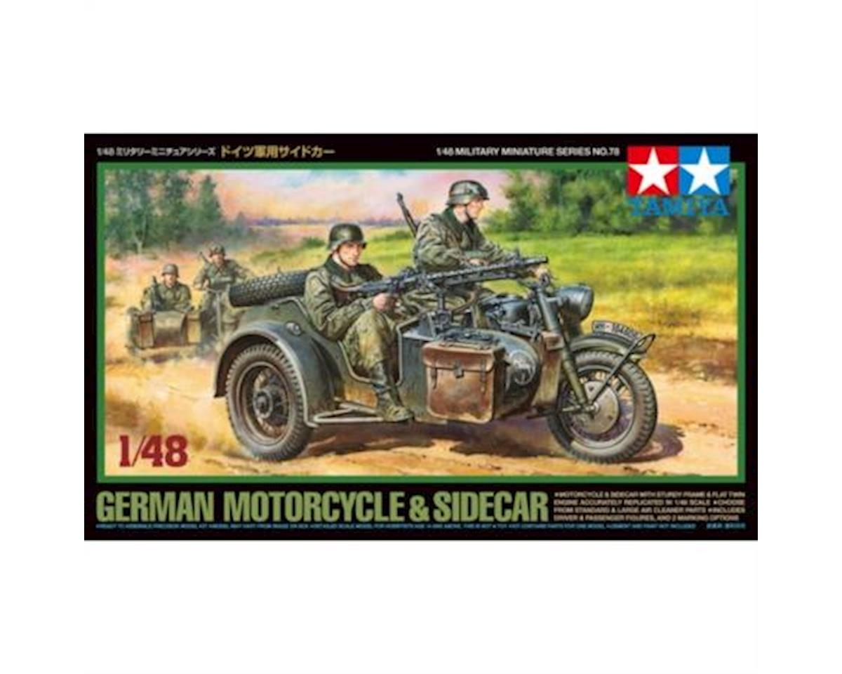 German Bike & Sidecar 1/48 Scale Tamiya 32578