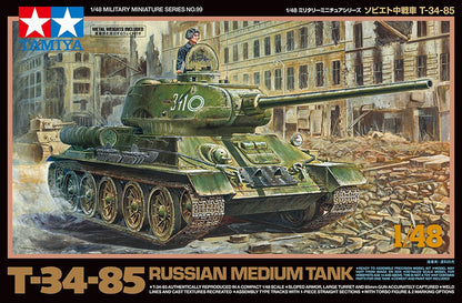 Russian Medium Tank T-34-85 - 1/48 Scale Tamiya 32599
