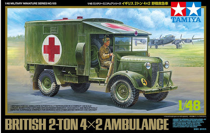 British 2-Ton 4x2 Ambulance - 1/32 Scale Tamiya 32605