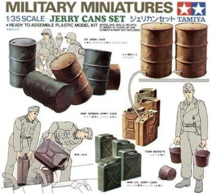 Jerry Can Set 1/35 Scale Tamiya 35026