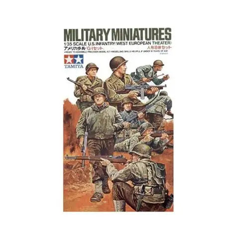 US Infantry W.European Theatre 1/35 Scale Tamiya 35048