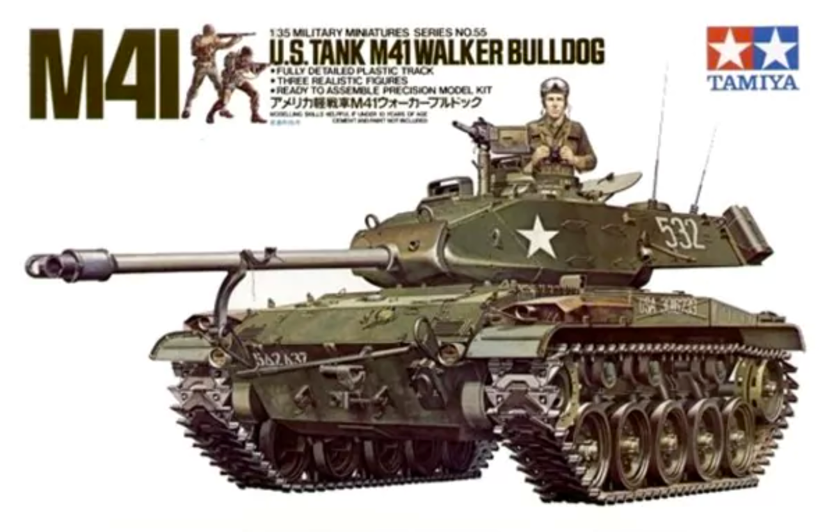 US M41 Walker Bulldog 1/35 Scale Tamiya 35055