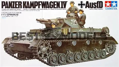 German Pz.Kpfw. IV Ausf. D 1/35 Scale Tamiya 35096