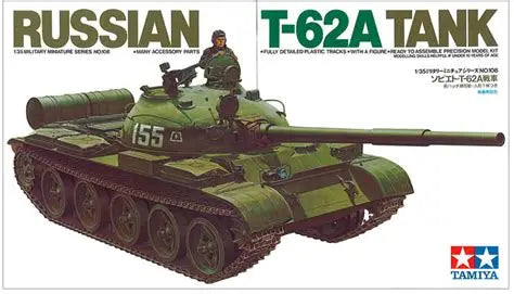 Russian T-62A Tank 1/35 Scale Tamiya 35108