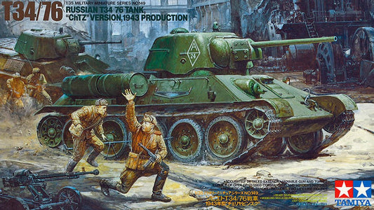 T34/76 ChTZ Version LTD - 1/35 Scale Tamiya 35149
