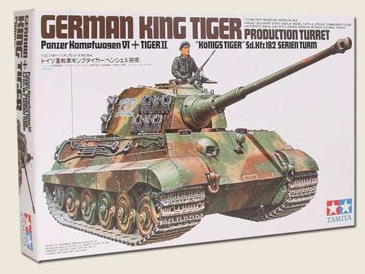 German King Tiger Production Turret 1/35 Scale Tamiya 35164
