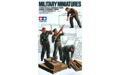 German Tank Ammo-Loading Crew 1/35 Scale Tamiya 35188