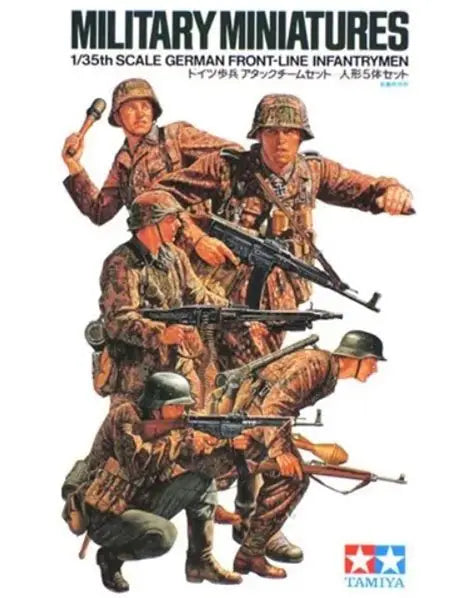 German Front-Line Infantry 1/35 Scale Tamiya 35196