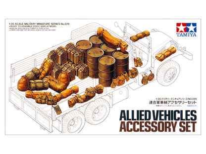 Allied Vehicles Accessory Set - 1/35 Scale Tamiya 35229