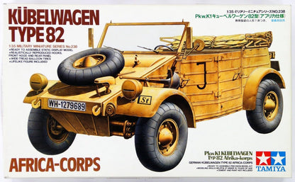 German Kubelwagen Type 82 1/35 Scale Tamiya 35238