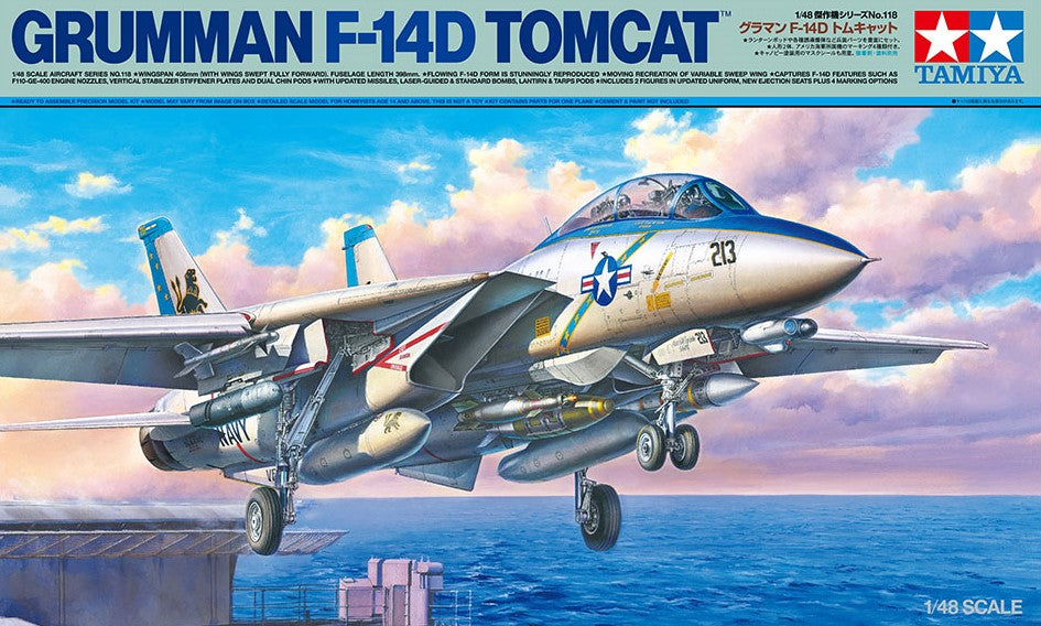 Grumman F-14D Tomcat - 1/48 Scale Tamiya 61118