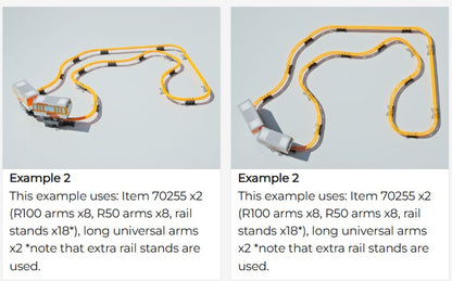 Rail Set for Monorail Train Tamiya 70255
