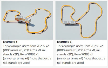 Rail Set for Monorail Train Tamiya 70255