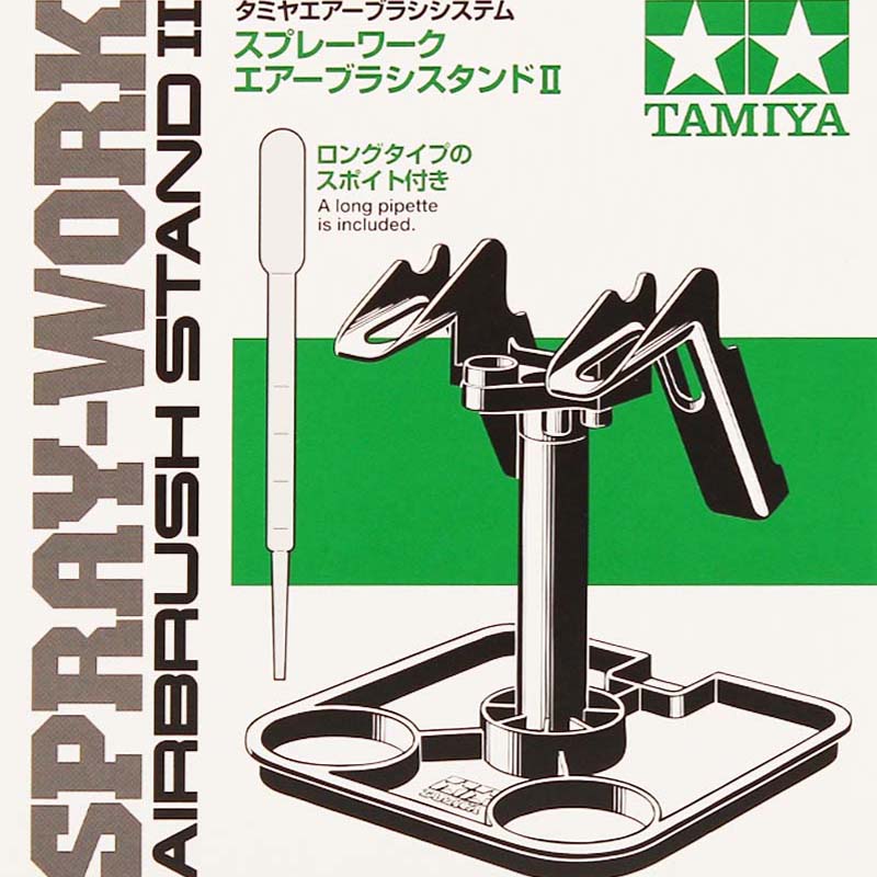 Spray-Work Airbrush Stand II - Tamiya - TAM74539
