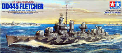 U.S. Navy DD445 Fletcher - 1/350 Scale Tamiya 78012
