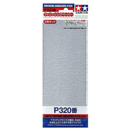 Finishing Abrasives P320 (3) - Tamiya 87094
