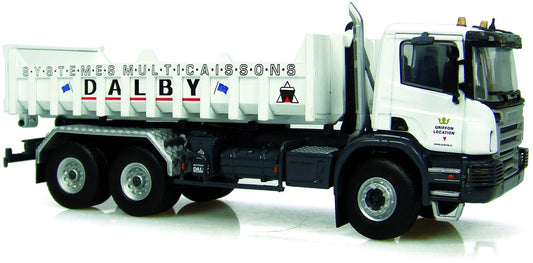 Scania P380 avec Benne DALBY 1/50 Scale Universal Hobbies UH5660