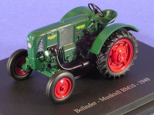Bolider - Munktell BM10 Tractor 1949 - 1/43 Scale Universal Hobbies UH93096