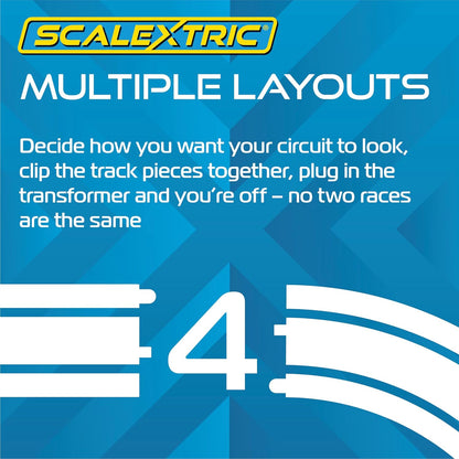 WILLIAMS RACING SET 1/32 Scale Scalextric SCAC1450M