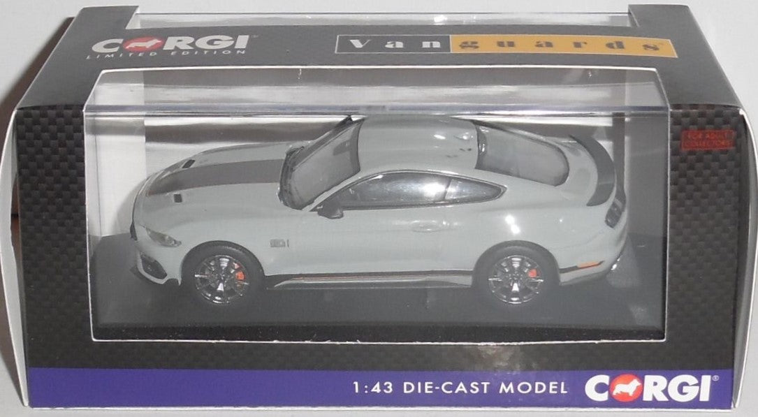 Ford Mustang Mach 1 (Fighter Jet Grey) - 1/43 Scale Corgi VA15501