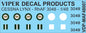 Rhodesian Air Force Cessna Lynx - 1/48 Scale Viper Decal Products MAF48007