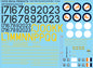SAAF Schakleton MR.3 35 Sqn - 1/72 Scale Viper Decal Products MSA72133