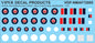 Royal Rhodesian Air Force National Markings 1963-1970 - 1/72 Scale Viper Decal Products NMAF72005