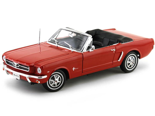 Ford Mustang Coupe Red - 1/18 Scale Welly 12519