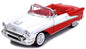 Oldsmobile Super 88 Convertible Red/White 1955 - 1/18 Scale Welly 19869CR