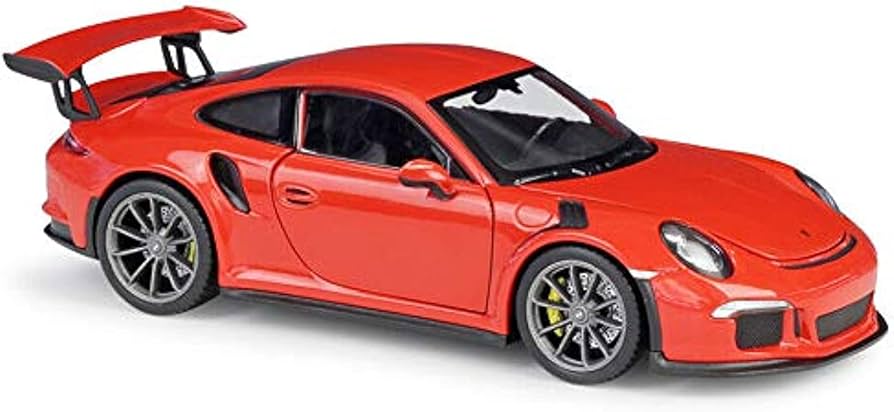 Porsche 911 GT3 RS Deep Orange - 1/24 Scale Welly 24080ORANGE