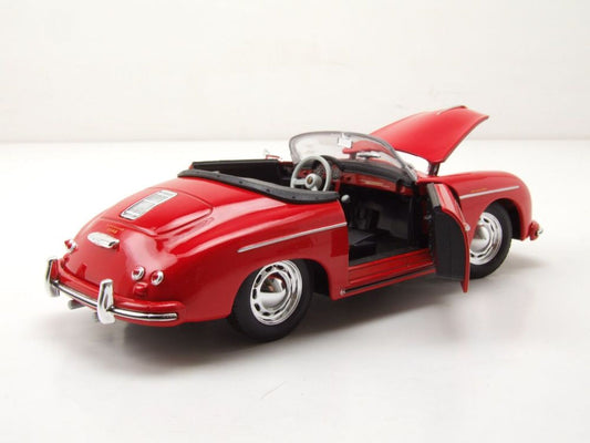 Porsche 356A Speedster Soft Top Red - 1/24 Scale Welly 24106