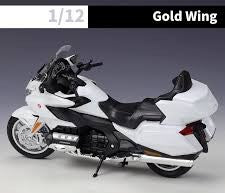Honda Goldwing Tour Pearl White - 1/12 Scale Welly 62202