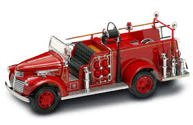 GMC Fire Truck 1941 - 1/24 Scale Yat Ming YAT20068