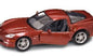 Corvette Z06 (Sunset Red) 2007 - 1/24 Scale Yat Ming YAT24207RED