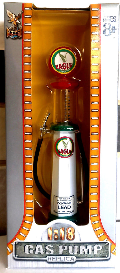 Eagle Gas Pump (Round) - 1/18 Scale Yat Ming YAT98612