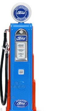 Ford Gas Pump (Square) - 1/18 Scale Yat Ming YAT98631