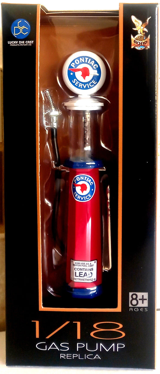 Pontiac Gas Pump (Round) - 1/18 Scale Yat Ming YAT98662
