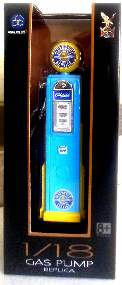 Oldsmobile Gas Pump (Rectangular) - 1/18 Scale Yat Ming YAT98701