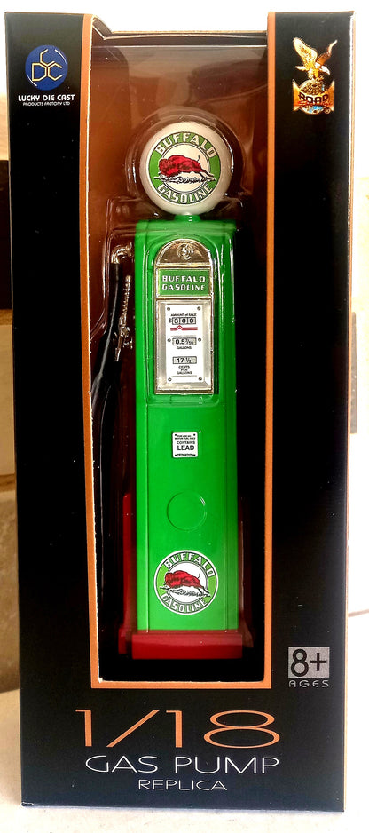 Buffalo Gas Pump (Rectangular) - 1/18 Scale Yat Ming YAT98711